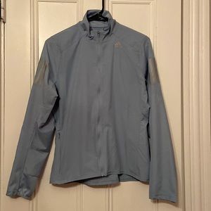 Blue adidas light windbreaker